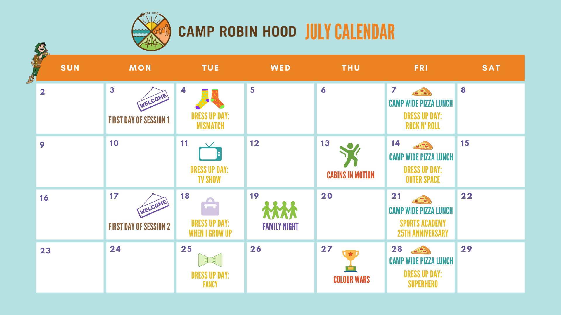 July Calendar 2023
