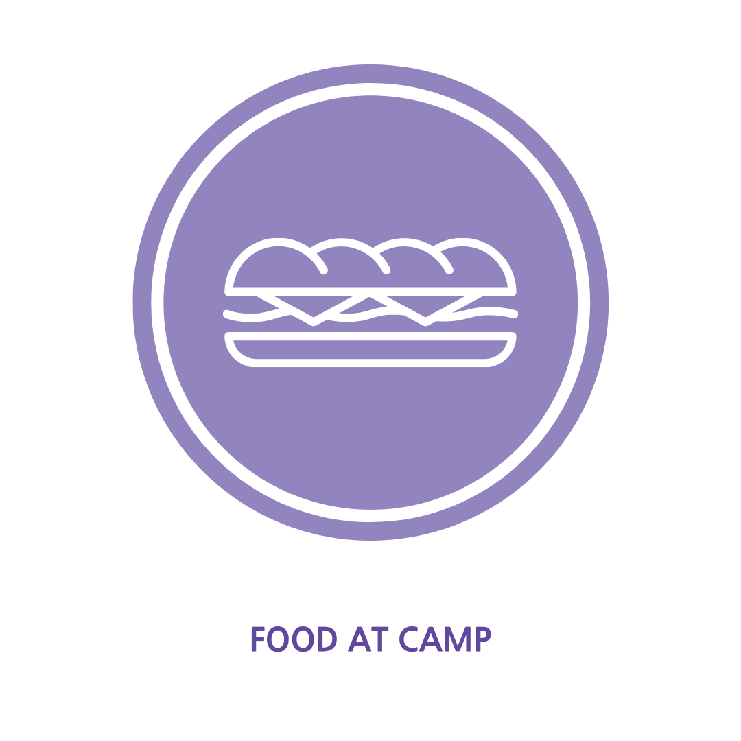 food at camp
