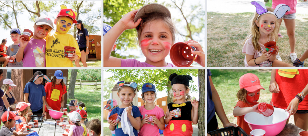 Snapshots of a Winnie the Pooh themed special day in our nursery units. Campers are dressed up as the characters from the movies and books. 